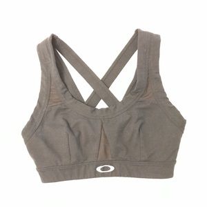 Oakley black sports bra